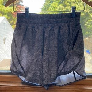Lululemon woman’s running shorts in gray